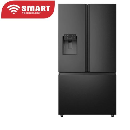 REFRIGERATEUR SMART TECHNOLOGY SIDE BY SIDE 3PPORTES DISTRIBUTEUR D’EAU ET GLACON 610LITRES STCB-790WIH