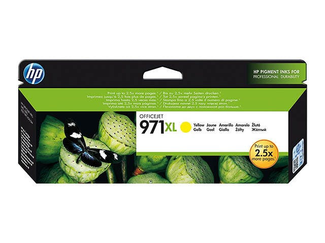 Cartouche HP 971xl jaune