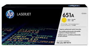 Cartouche hp 651A Jaune Authentique