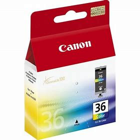 Cartouche canon 36 couleur pixma