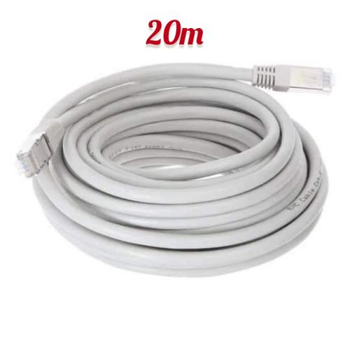 Câble réseau RJ45 FTP Cat6 20m