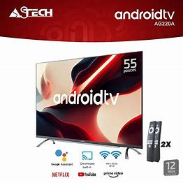 Télévision Astech 55″ Pouces TV Led Smart TV