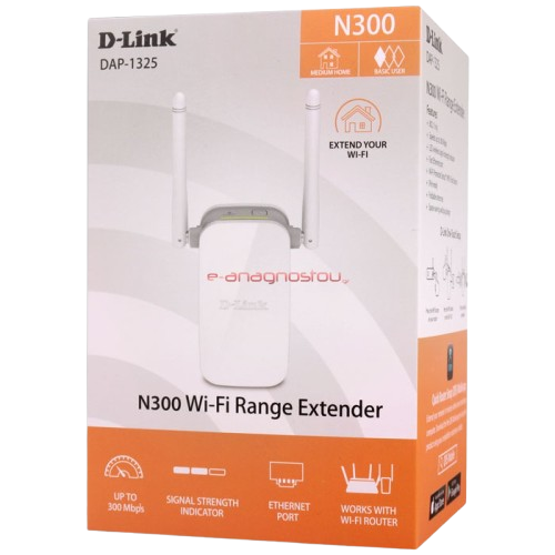 Dlink Extendre Répéteur Wi-Fi N 300 DAP-1325