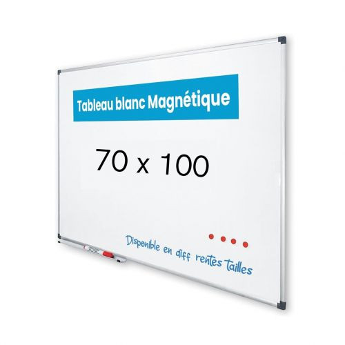 Tableau Blanc Effaçable - 70m x 100m - Blanc