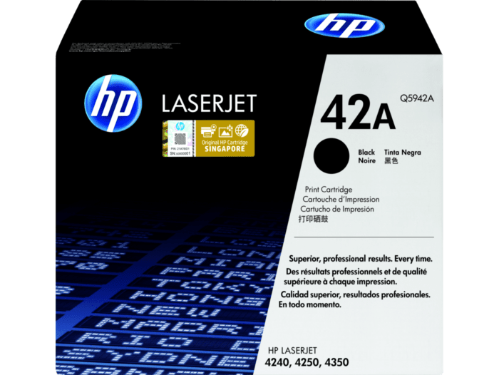 CARTOUCHE HP 42A Noir