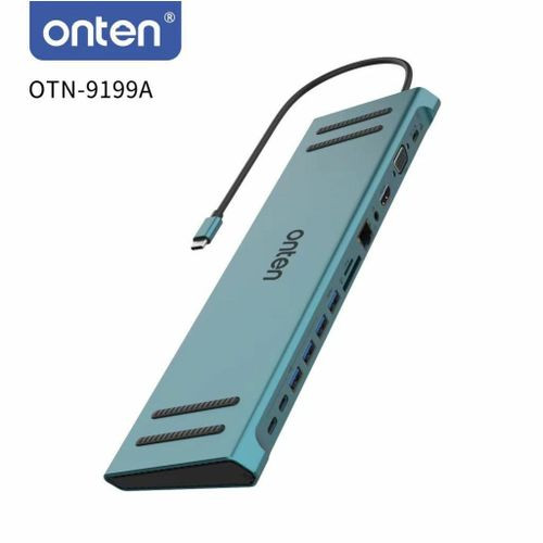 Onten Station d’Accueil Multifonction 13-en-1– USB-C
