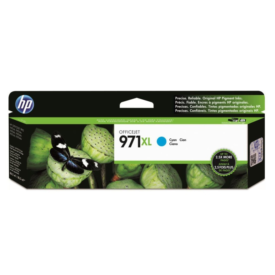 CARTOUCHE HP 971NXL BLEU