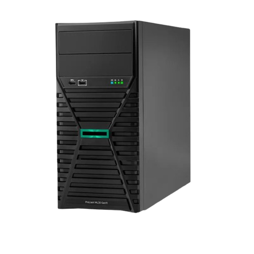 Serveur HP ProLiant ML30 Gen11 – Intel Xeon E-2414 – 16 Go RAM DDR5 – 4x3.5’’ LFF – 350W – FreedOS
