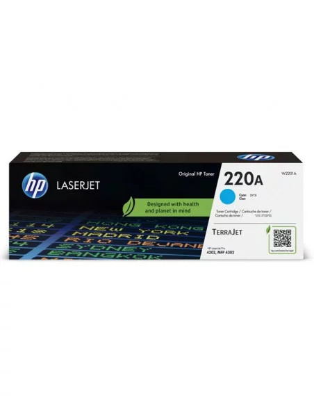 CARTOUCHE TONER HP LASERJET 220A BLEU W2201A
