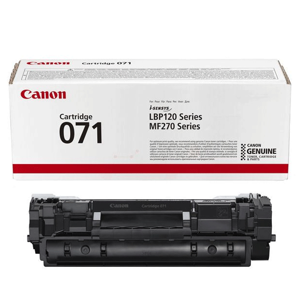 Cartouche Canon 071 Noir Authentique