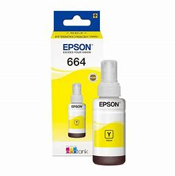 ENCRE EPSON 664 JAUNE