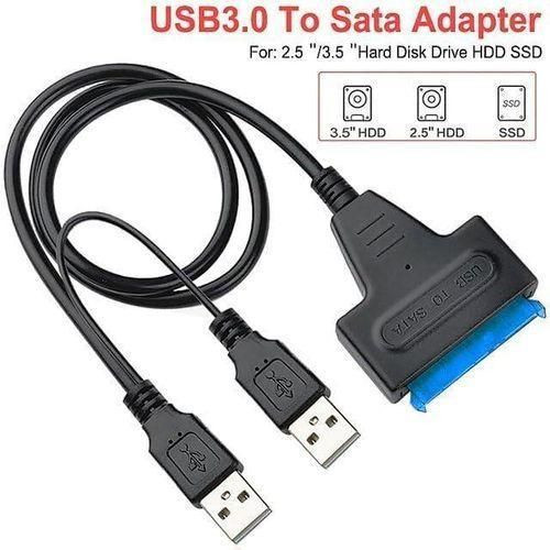 Cable convertisseur USB 3.0 vers SATA 4