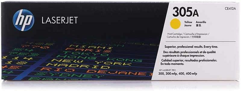 CARTOUCHE HP 305A JAUNE