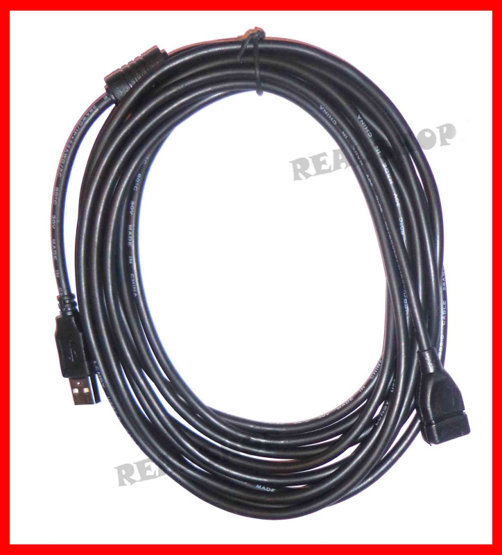 CABLE USB MALE-FEMELLE 5M