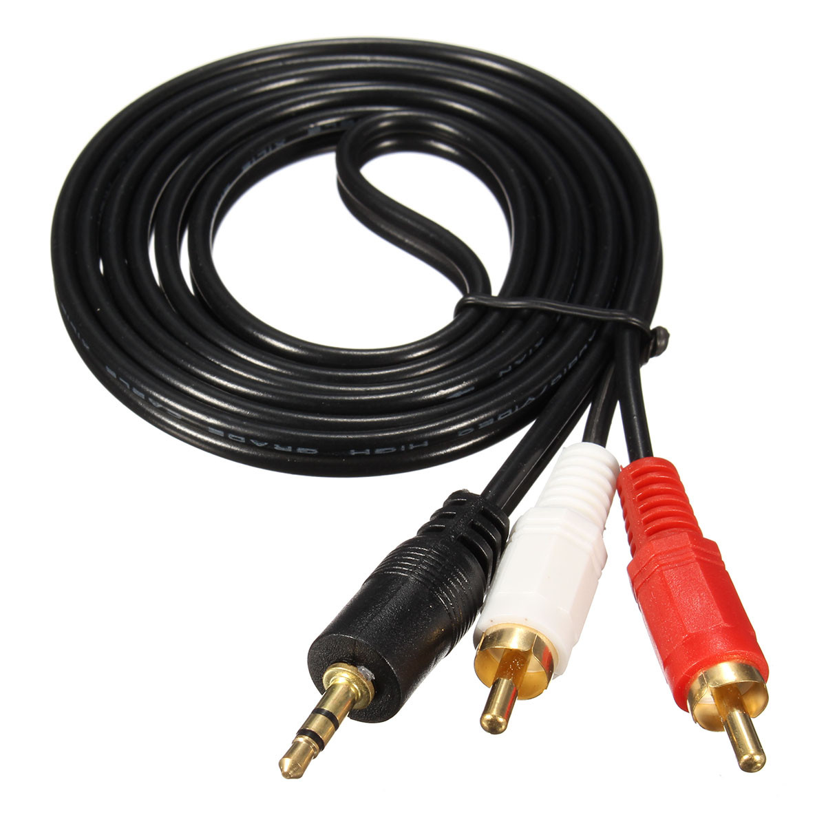 CABLE AV RCA MALE A MALE 5M