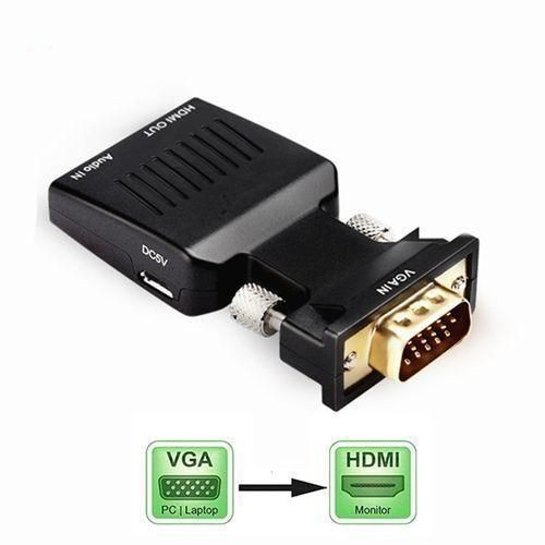Adaptateur VGA HDMI - 3.5mm - 1080P HDTV