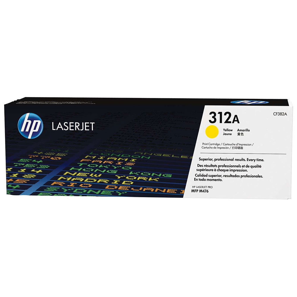 CARTOUCHE HP 312A JAUNE