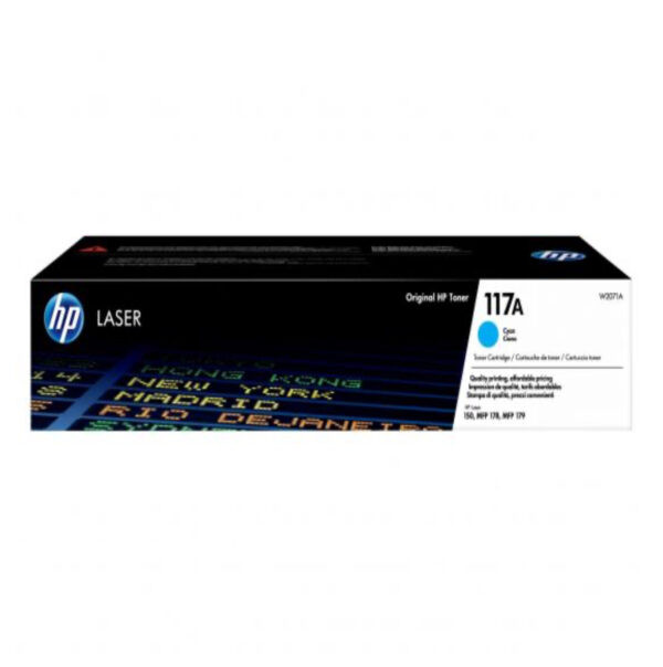 CARTOUCHE HP 117A BLEU