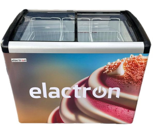 CONGELATEUR ELACTRON HORIZONTAL VITRINE 400LITRES SD-265BY