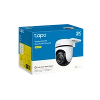Tapo C510W 2K Caméra de Surveillance WiFi extérieur 360°, Vision Nocturne Couleur, Détection de Personne et Suivi de Mouvement, Étanche IP65, Alarme sonore Personnalisable