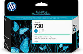 HP 730 Cyan - Cartouche d'encre HP d'origine (P2V62A)