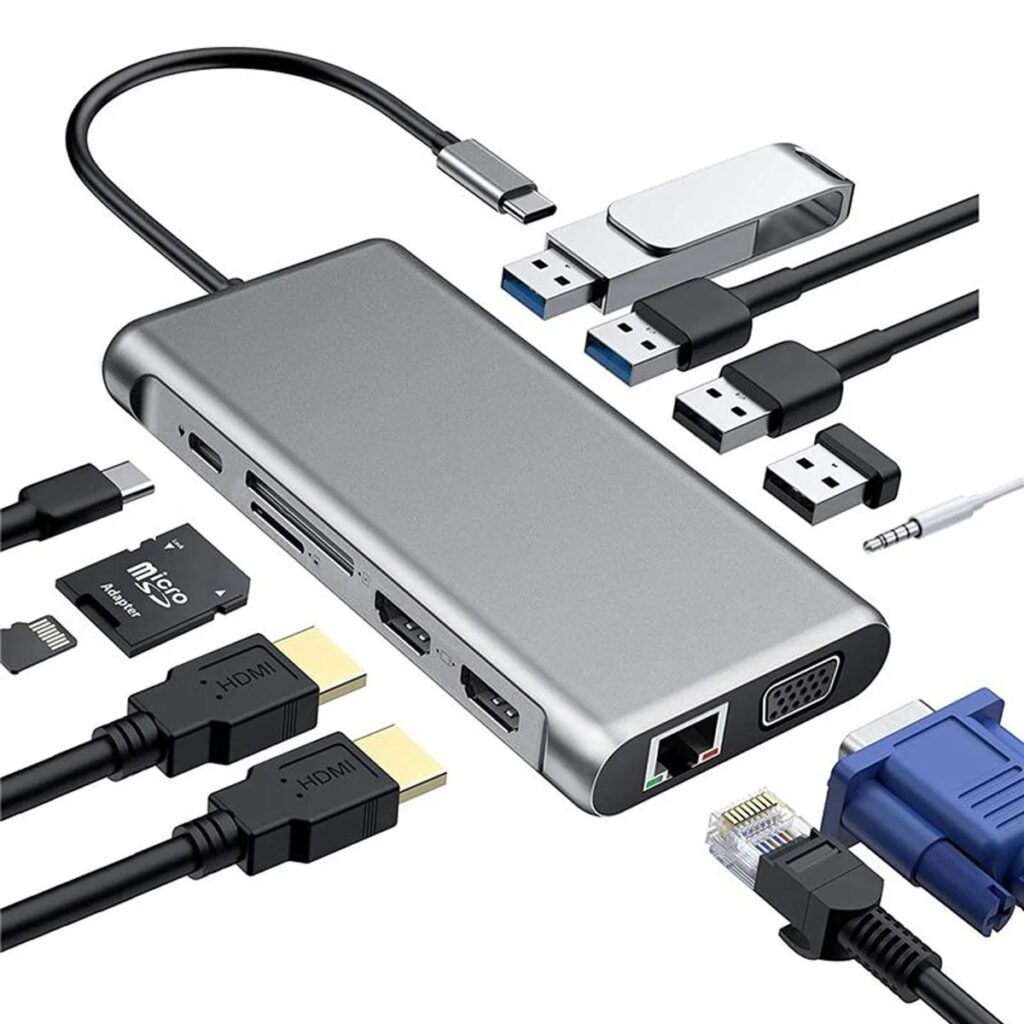 Adaptateur Type-c To HDMI 12in1