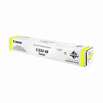 CARTOUCHE CANON CEXV 49 JAUNE AUTHENTIQUE