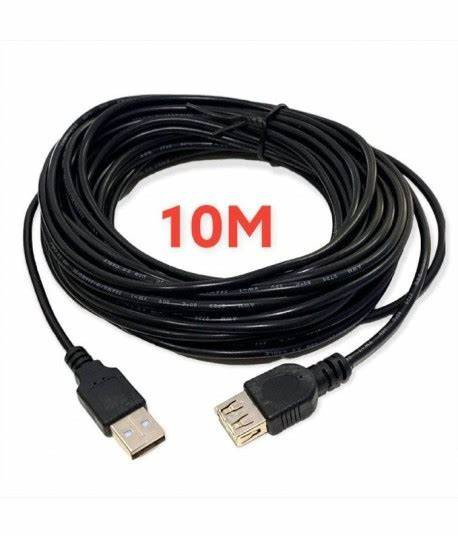 CABLE USB MALE-FEMELLE 10M