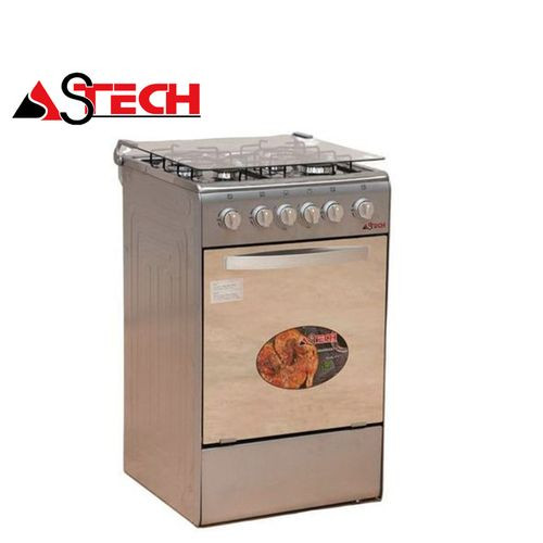 Astech Cuisinière 4 feux 50X50 CSI-50MS