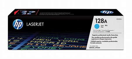 CARTOUCHE HP 128A BLEU