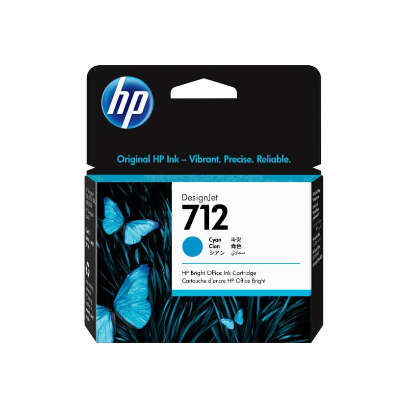 CARTOUCHE HP 712 BLEU