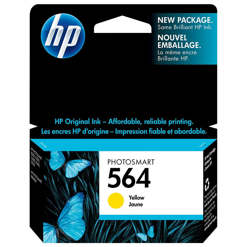 CARTOUCHE HP 564 JAUNE