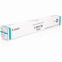 CARTOUCHE CANON CEXV 28 BLEU AUTHENTIQUE