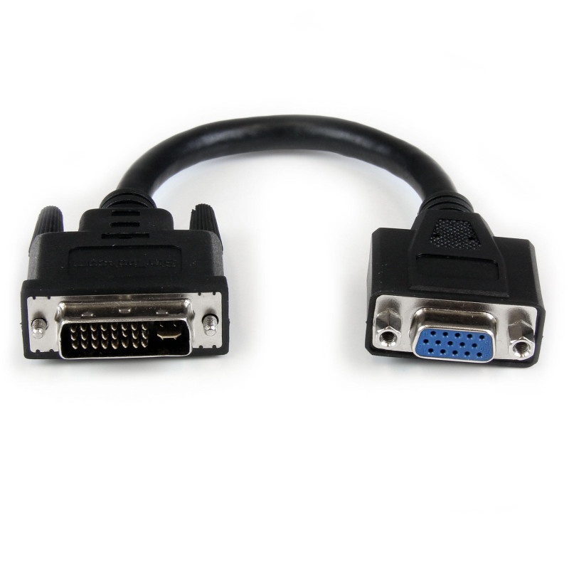 CABLE DVI-I VERS VGA MALE