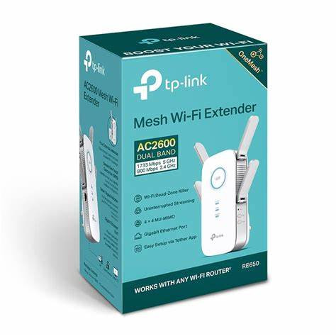 TP Link MU-MIMO wifi Range Extender AC 2600 RE650