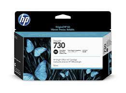 HP 730 Noir Photo - Cartouche d'encre HP d'origine (P2V73A)