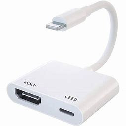 Cable lightning digital AV adapter