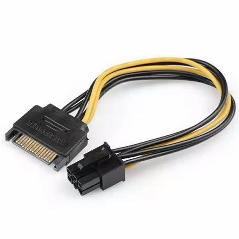 CONNECTEUR D'ALIMENTATION SATA 6P CABLE