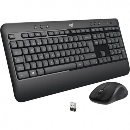 Logitech MK540 Combo Clavier et Souris Sans Fil - Clavier QWERTY