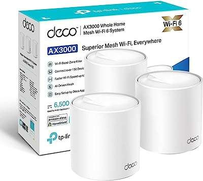 Tp link deco x50 ax3000 système wi-fi 6 maillé pour toute la maison