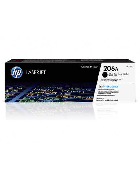 CARTOUCHE TONER HP 206 A NOIR W2110A POUR IMPRIMANTE HP LJ PRO M283