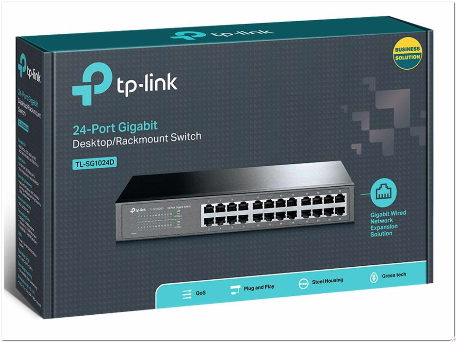 TP-LINK -SWITCH 24 PORTS GIGABIT TL-SG1024D