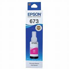 ENCRE EPSON 673 ROUGE
