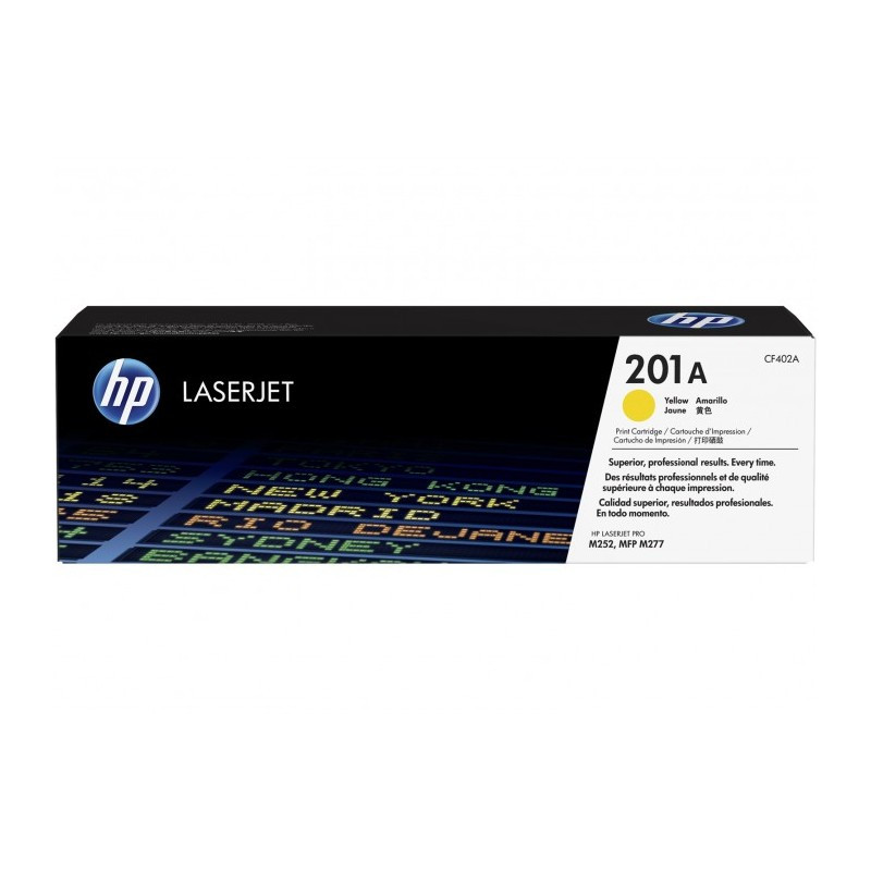 CARTOUCHE HP 201A JAUNE