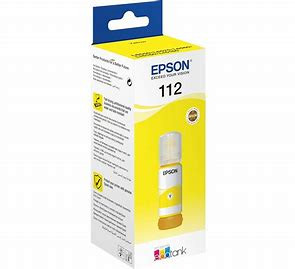 ENCRE EPSON 112 JAUNE