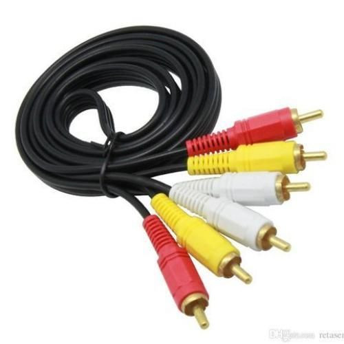 CABLE AV RCA MALE A MALE 10M