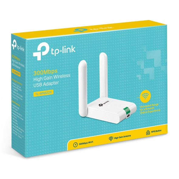 TP Link TL-WN822N Adaptateur USB WiFi 300 Mbp