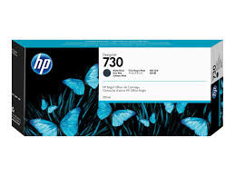HP 730 Gris - Cartouche d'encre HP d'origine (P2V72A)