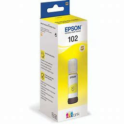 ENCRE EPSON 102 JAUNE