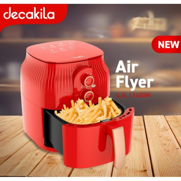 AIR FRYER DECAKILA A AIR 4,5LITRES ROUGE KEEC073R